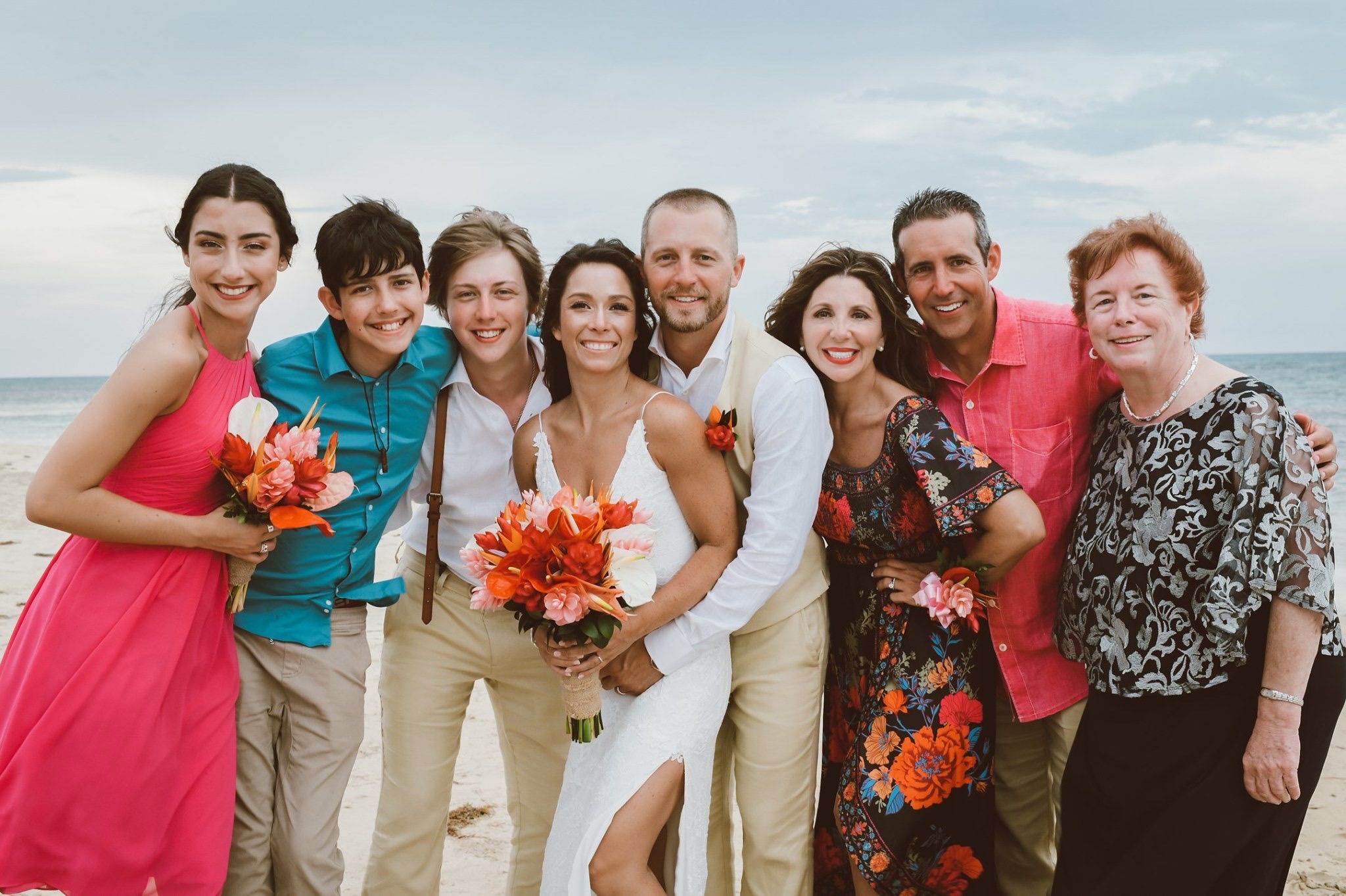 Sheila Jackson with family in Fort Worth, Texas